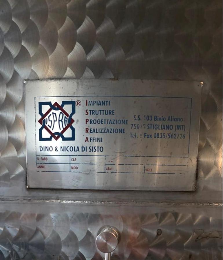 Usato Serbatoi stoccaggio Totale acciaio da 5.000 litri - Storage tanks
