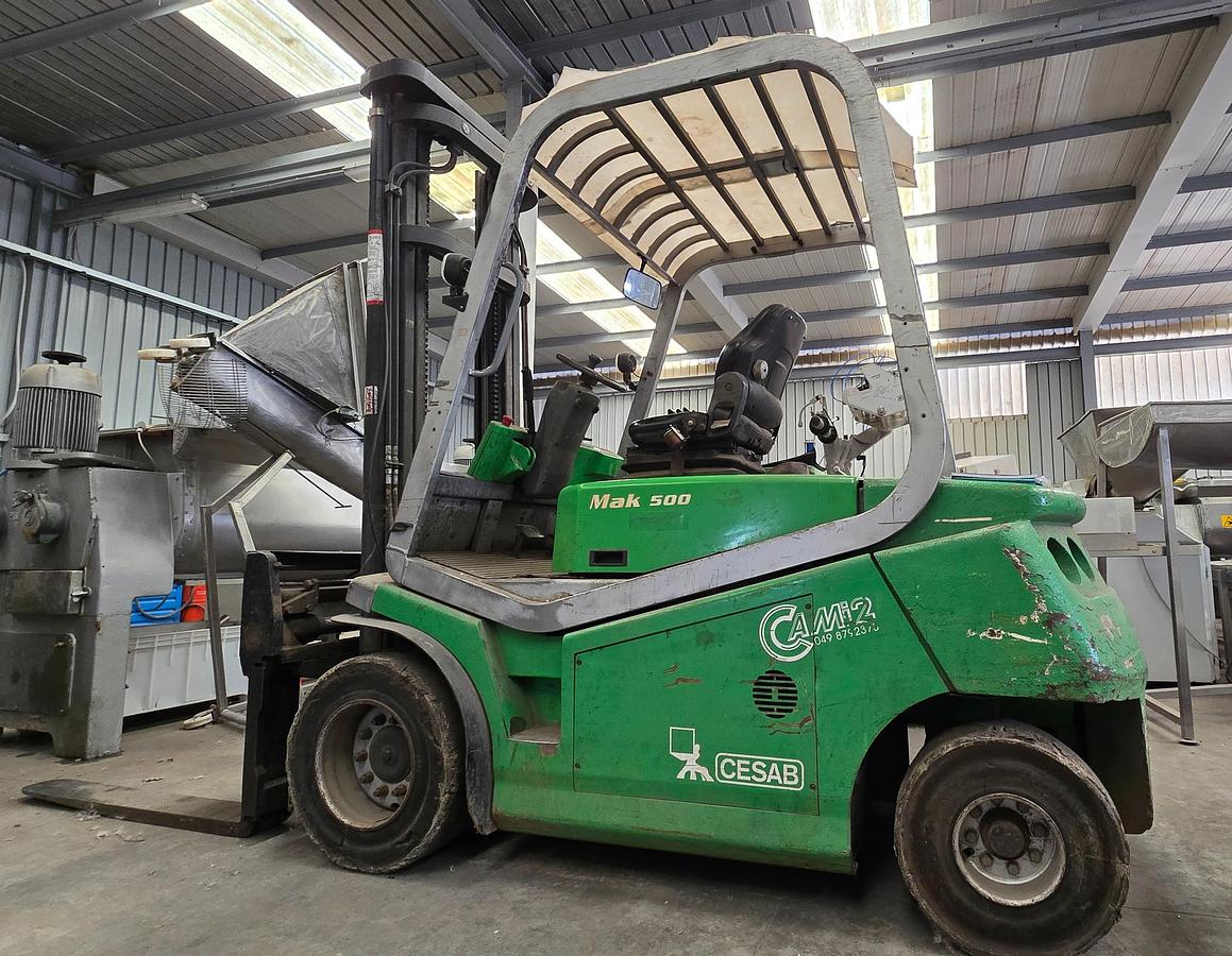 Usato 2007 Carrello Elevatore Elettrico CESAB MAK 500 (50 Q.li) - Electric Forklift