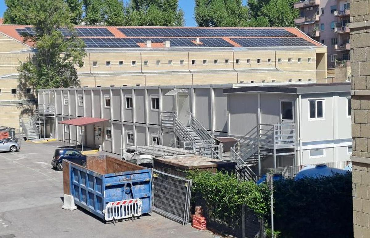 Usato 2021 Palazzina Uffici Prefabbricata 36 Monoblocchi EDILMACO S.r.l. - Prefabricated Office Building (36 Modular Units)