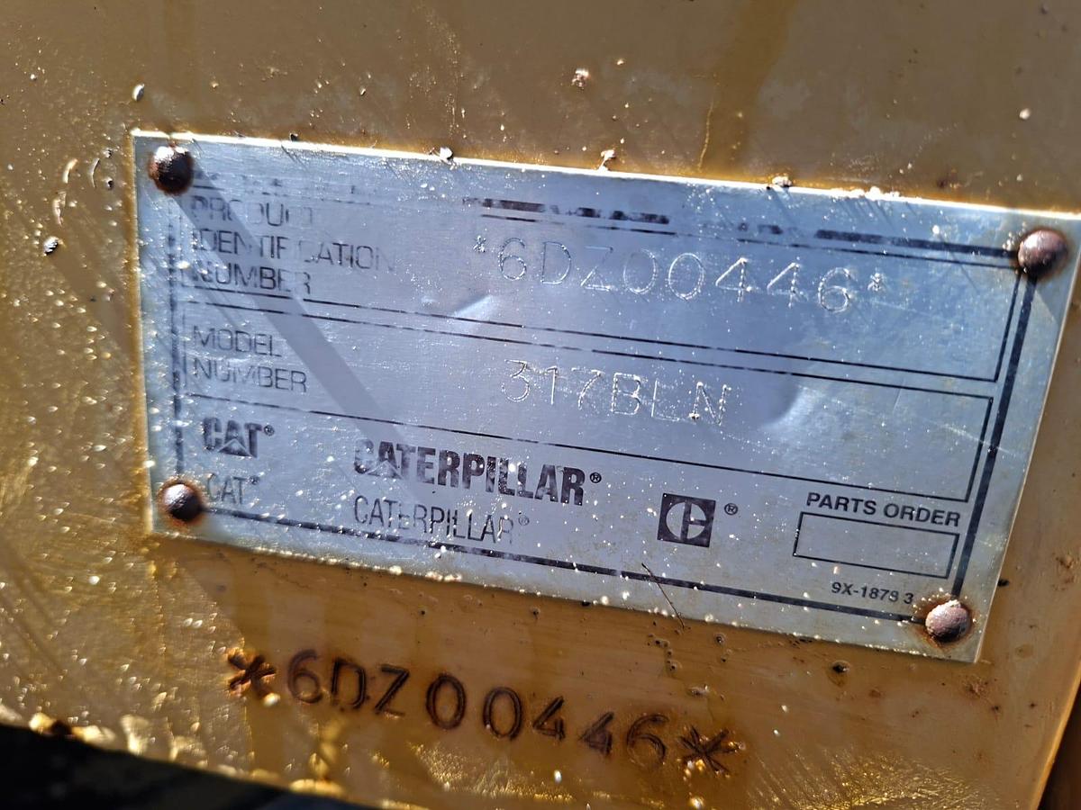 Usato 1999 Caterpillar 317B LN