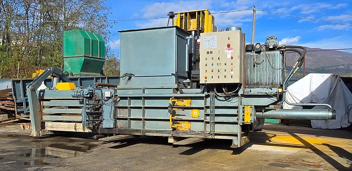 Usato 2005 Pressa Imballatrice + Nastro ZAGIB L16 SA - Baling press + conveyor