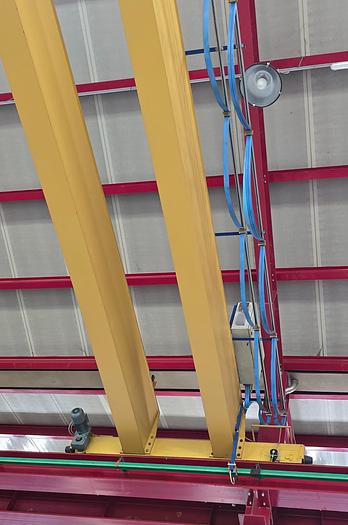 Usato 2004 Carroponte Impianti Sollevamento Srl Bitrave con Carro Paranco 6.3 T. - bridge-crane