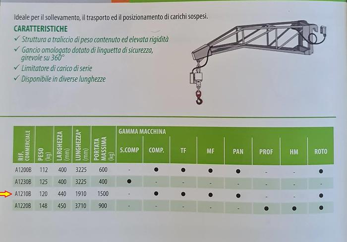 Usato Falcone  MERLO - TreEmme - FLY-JIB