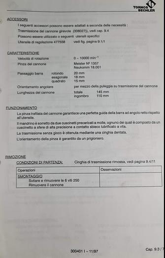 Usato 1997 TORNOS DECO 2000-20