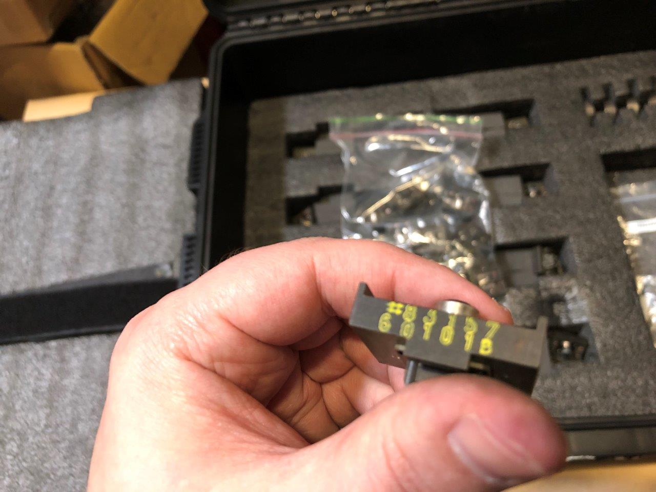 Used DELTA DE8000 6.8 x 6.2 eMGA Test Handler Change Kit