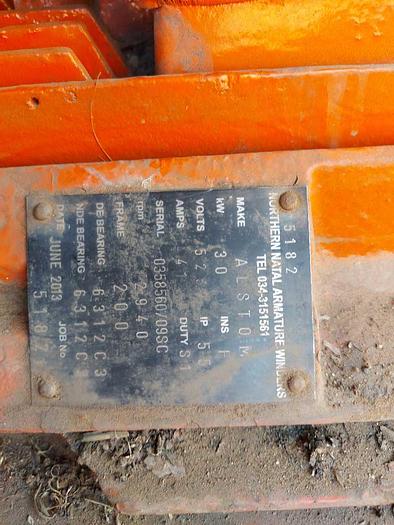 Used 30 KW ALSTOM ELECTRIC MOTOR