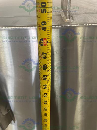 Used AAA Metal Fabrication  290 Gallon Jacketed Glycol Reservoir  Vessel