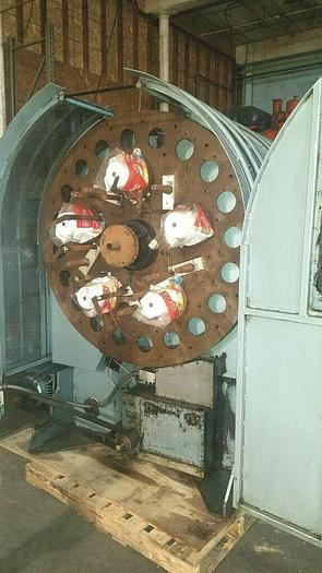 Used Stainless Steel Wire Hose Reinforcement Spiraling Machine Reinforce Hose Spiraler