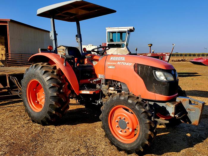 Used 2013 Kubota M7040D Tractor w/ 2400 hrs