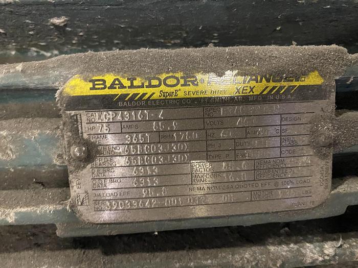 Used 75 HP AC MOTOR 1780 RPM