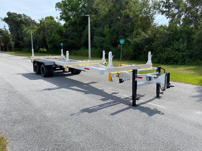 Used Brooks Brothers PTB162-12KE Extendable Pole Trailer - 74165