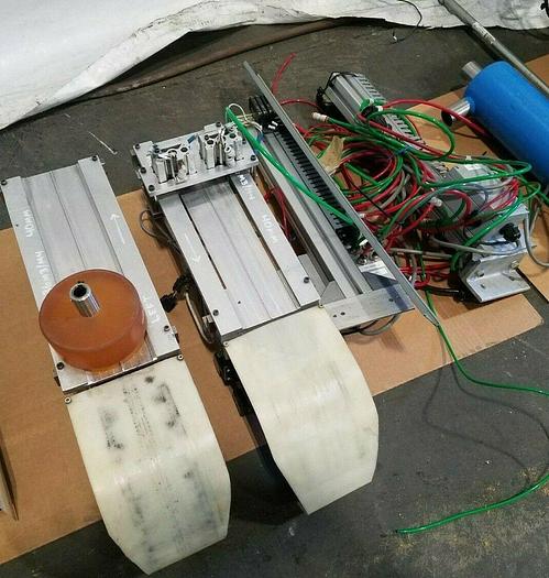 Used Electrical Connectors Assembly Machine Strip Stock Linear Automation DC Drive