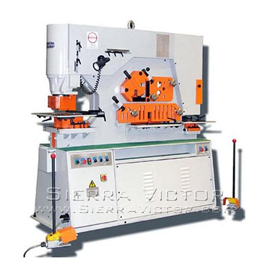 U.S. INDUSTRIAL Hydraulic Ironworker USHI-125T-DO-XT