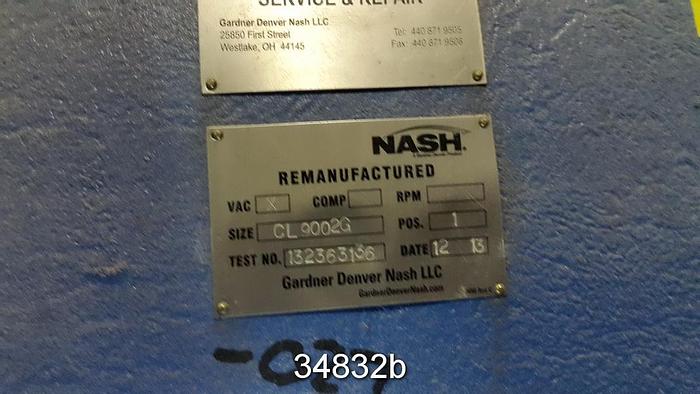 Unused Nash CL9002G Vacuum Pump #34832