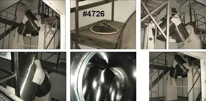 Used 50 CU. FT. P-K TWIN SHELL BLENDER – S/S
