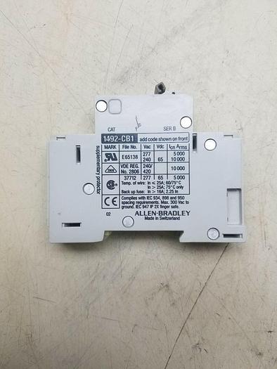 Used Used Allen - Bradley 1492-CB1 Ser B G150 15A Circuit Breaker AB