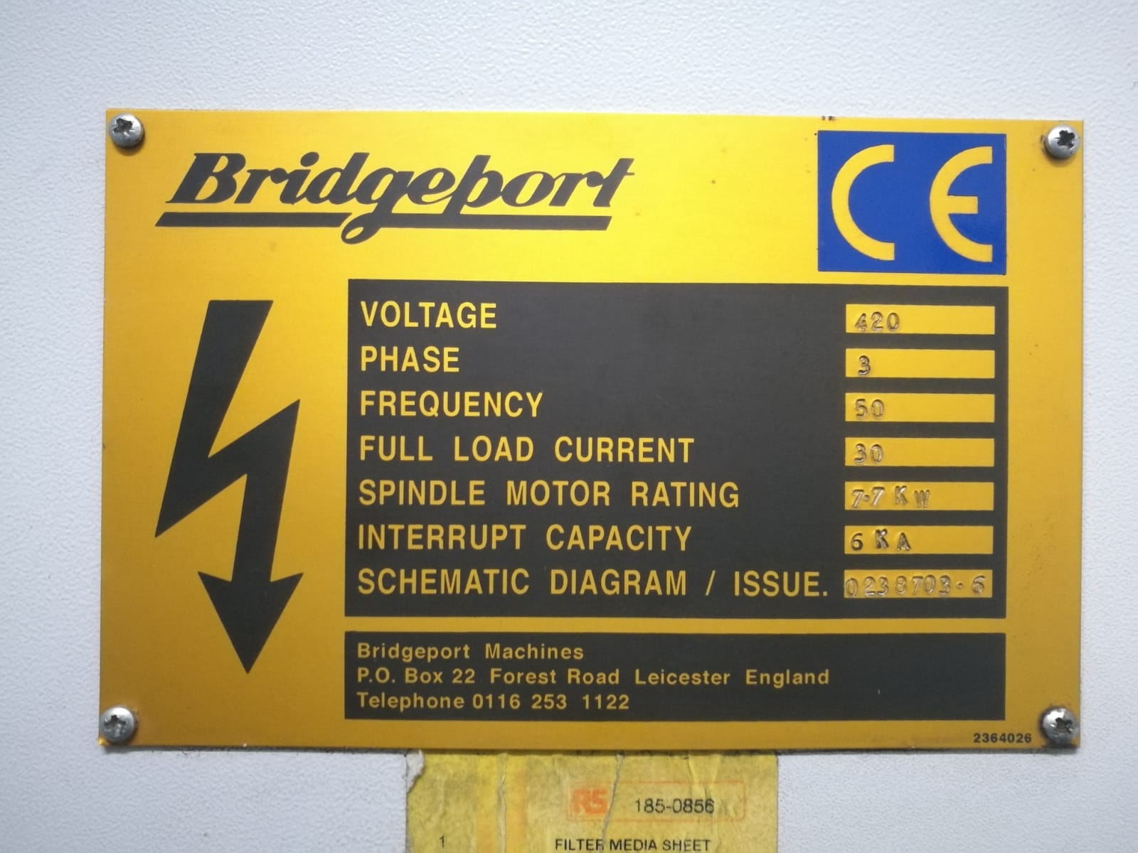 Gebruikt BRIDGEPORT VMC 800 L 30 - 2000