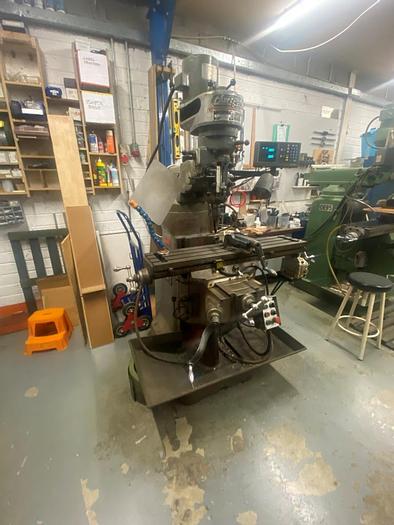 Used Hartford 2S Manual Turret Milling Machine