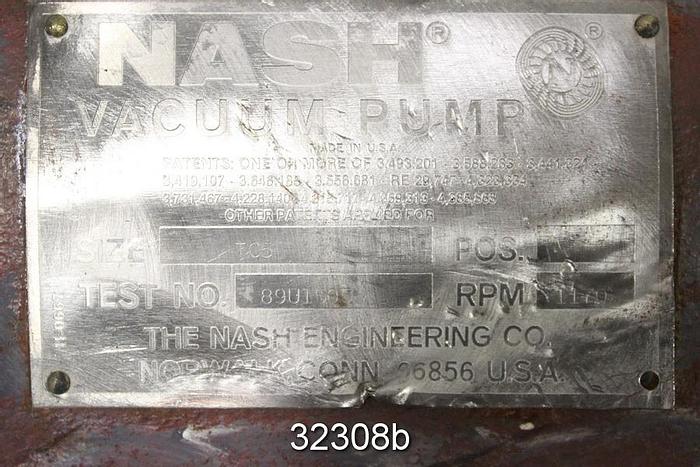 Used Nash TC-5 Vacuum Pump #32308