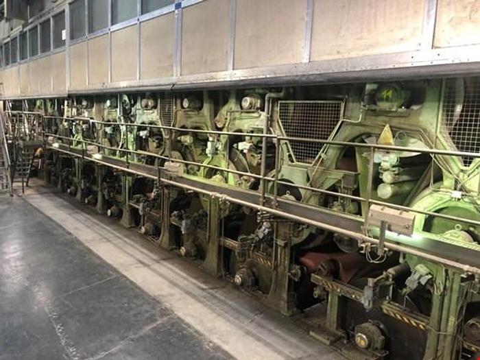 Used (PM0-56) Voith card board machine, cylinder mould