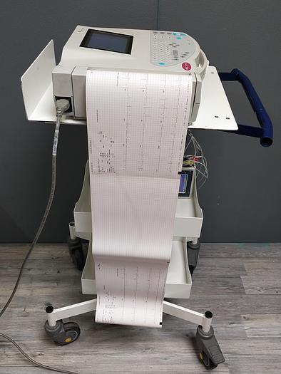Gebraucht GE MAC 1200 ST EKG Gerät auf Wagen