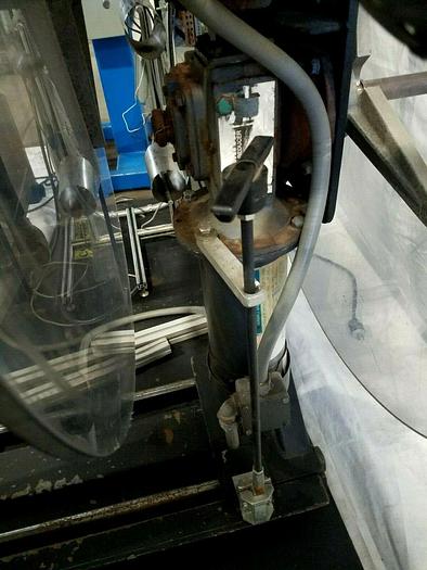 Used CoilMate Motorized Stock Reel Payoff feed with sensors start stop automatic