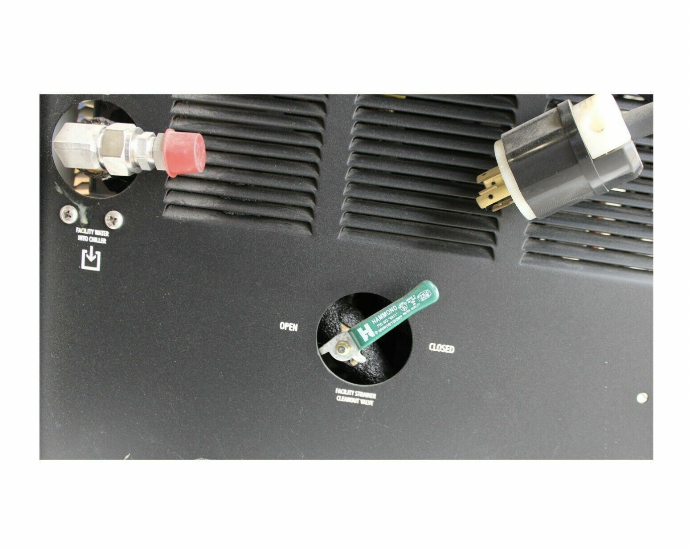 Used Affinity CHILLER PWE-020L-BE38CBD4 SEMITOOL 70900-157 R-407C 15.A 460V 227V 3PH