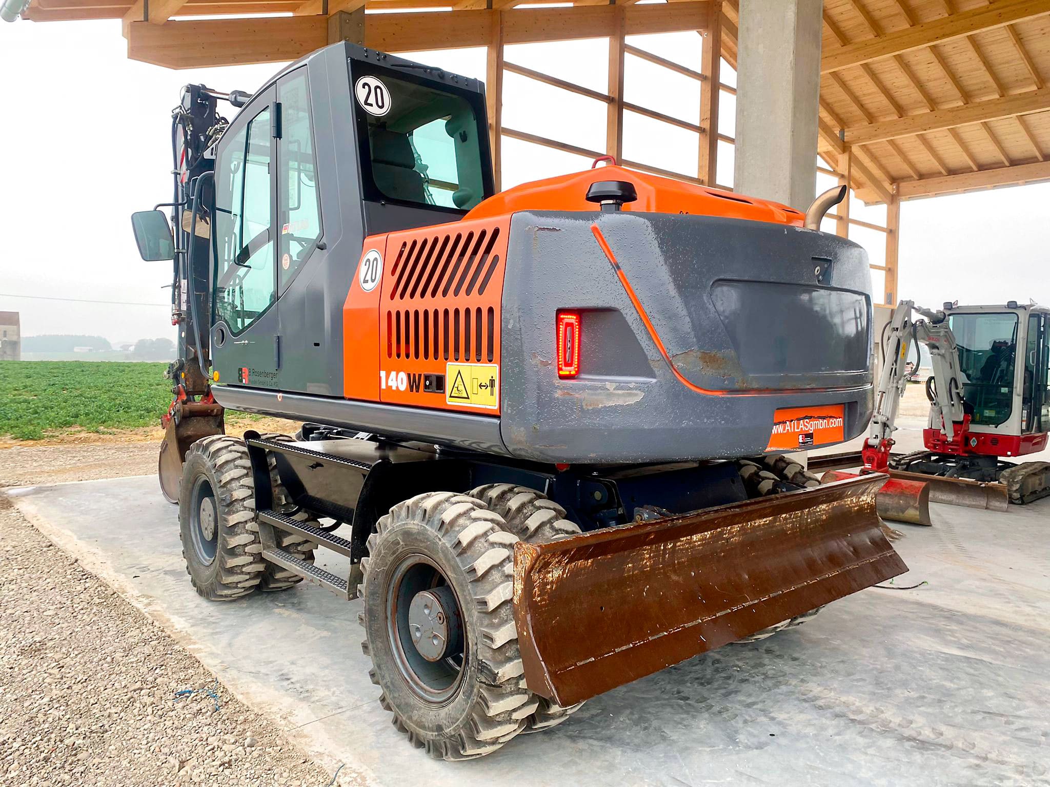 Used Atlas 140 W - Excavator - 2014