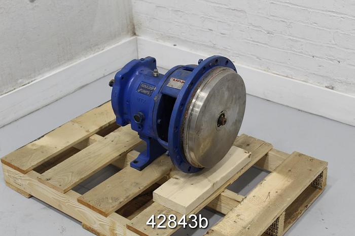 Used Goulds 3196 MTX Power End With 13" Diameter Stainless Steel Stuffing Box #42843