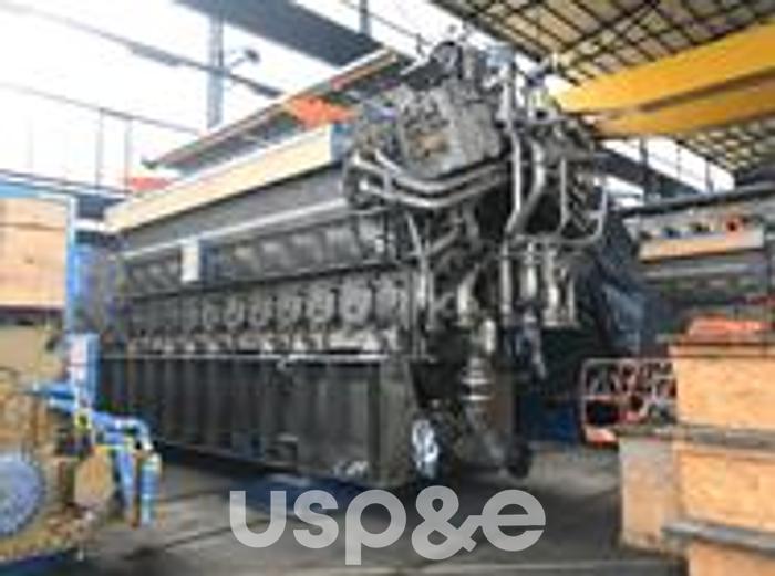 32 MW 2018 New MAN 18V32/40 CD HFO Power Plant