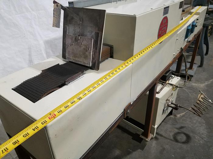 Used SM Heat Treating Soldering Annealing Conveyor Oven Furnace + Ammonia Dissociator