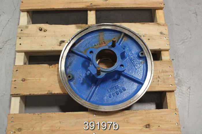 Used Goulds 3196 15" Diameter Stuffing Box, CD4 Stainless Steel #39197