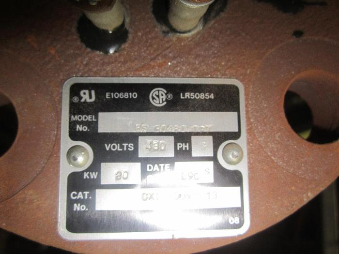 Used Heater, Immersion, Chromalox, Mdl ES30208043, S/st (8) #S739746
