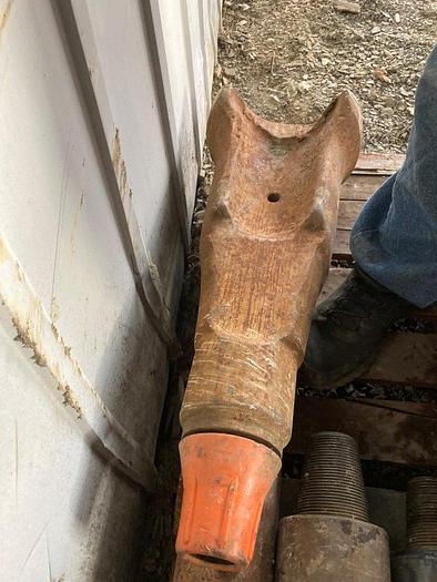 Used 11-1/2" O.D. x 25" L Chisel Bit