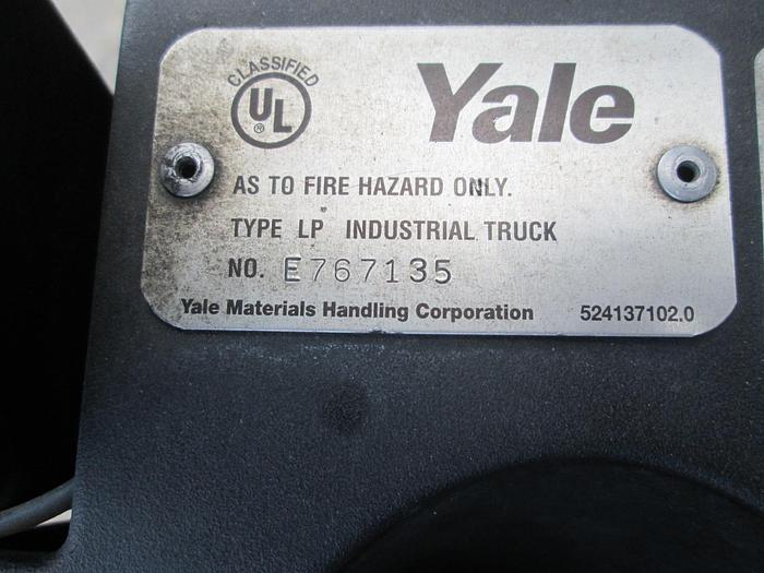 Used Yale Model GLC080 8000 LB Forklift