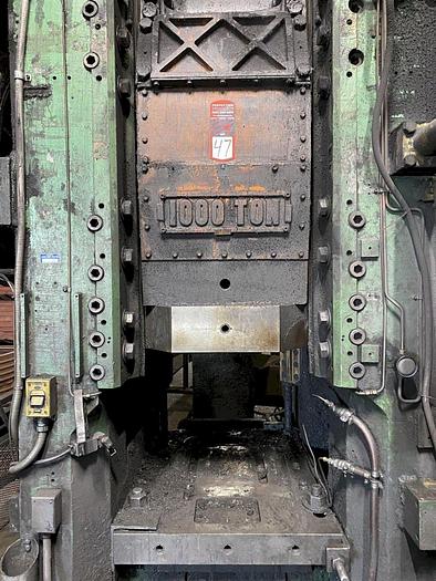Used 1000 tons Press Hot Forging Erie MFP