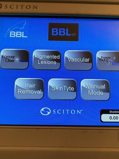 Used 2016 Sciton BBLs w/ Skin Tyte I I~Vascular Lesions~ Forever Clear~ Forever Young