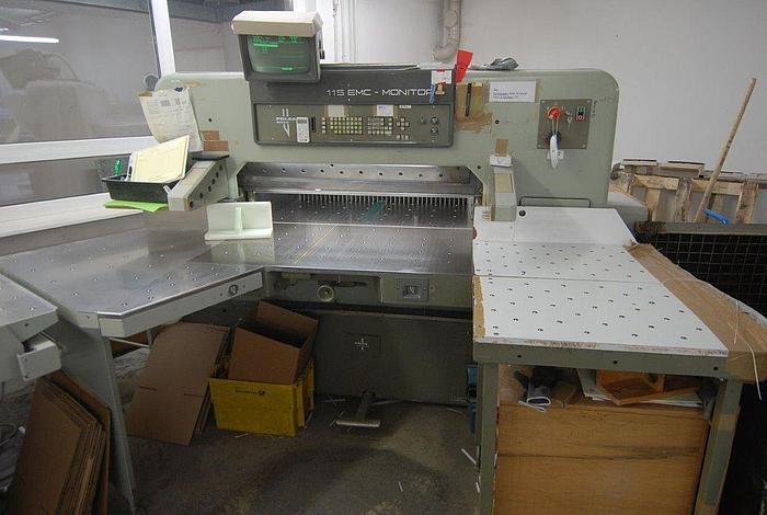 Gebraucht Polar Schnellschneider 115 EMC-Monitor, 1991, #1265833