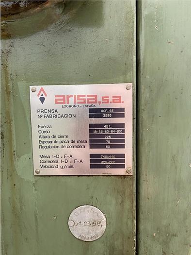 Usado ARISA RCF-45
