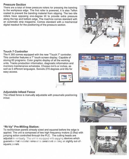 Used 2017 SCMI Olimpic K360 Edgebander