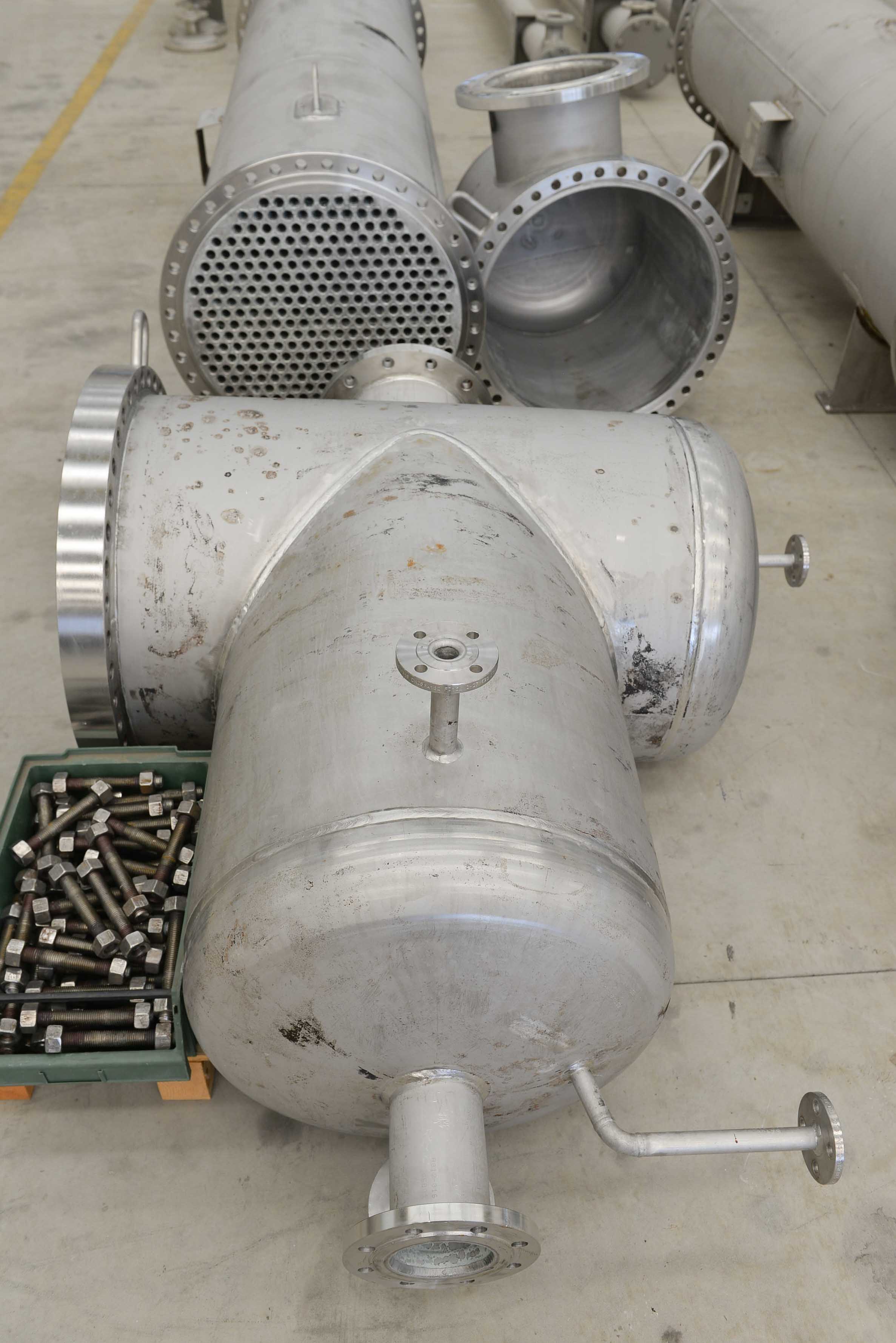 Ristrutturato Scambiatore di calore a fascio tubeiro da 64 metri quadrati