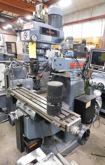 Used Clausing Kondia 2 Axis CNC Vertical Milling Machine FV-1