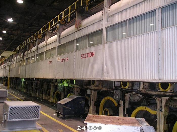 Used PAPER MACHINE COMPONENTS #24369
