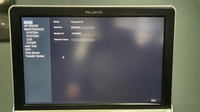 Gebraucht Aloka proSound F75
