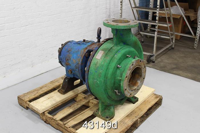 Used Goulds 3175 6x8x18 Pump, Stainless Steel Casing #43149