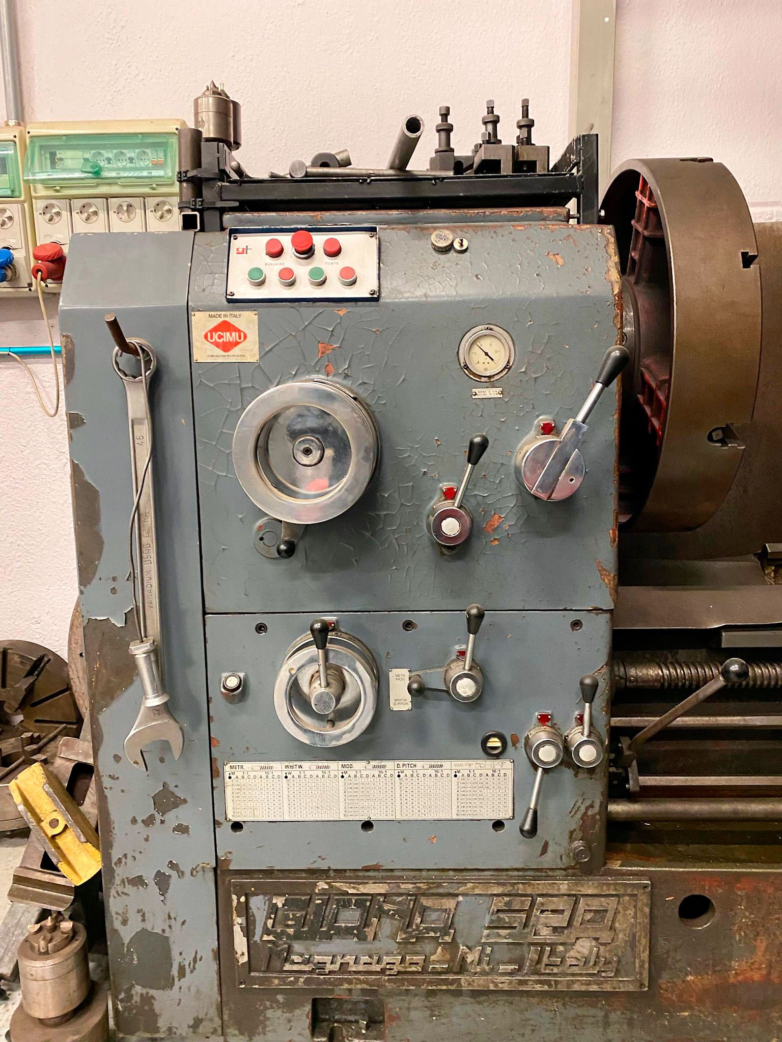 Used Giana TG 410 x 1500 - Lathe - 2002