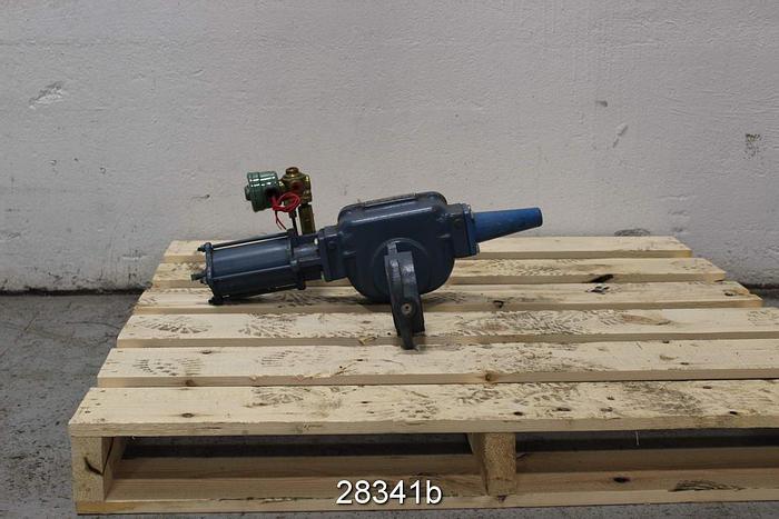 Used Dezurik Fig635 3" Air Operated Butterfly #28341