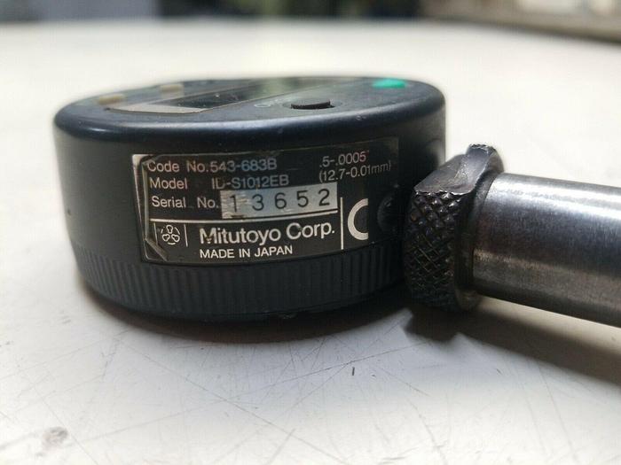Used Mitutoyo Absolute Digital Indicator ID-S1012EB 543-683B