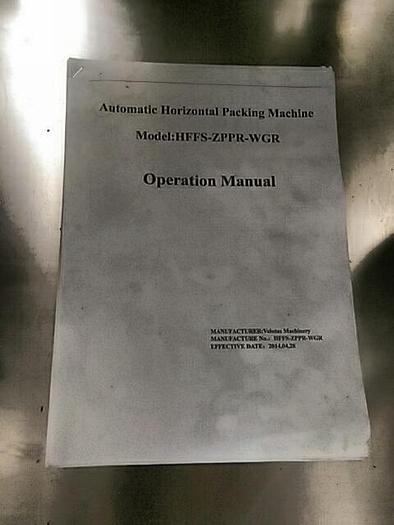 2014 Velotus HFFS Packing Machine