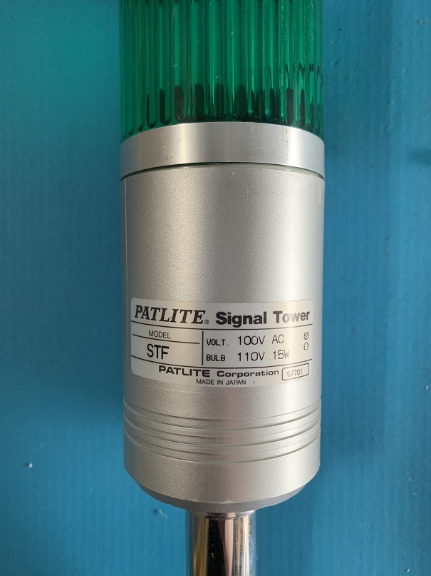 Used patlite signal towers stf lot of two